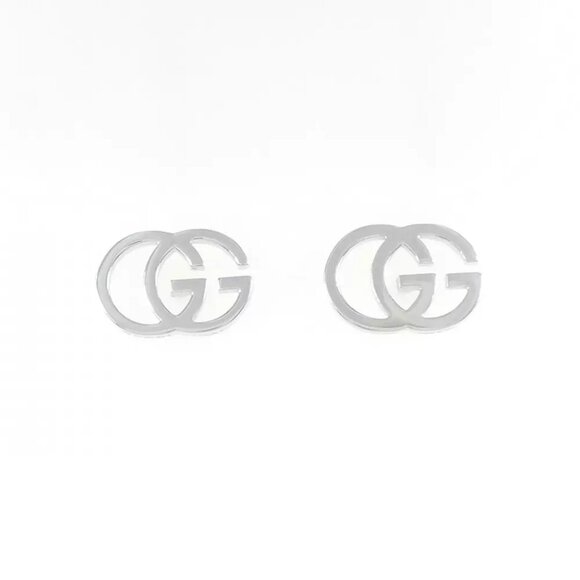 Authentic GUCCI GG Studs Earrings - Picture 1 of 4